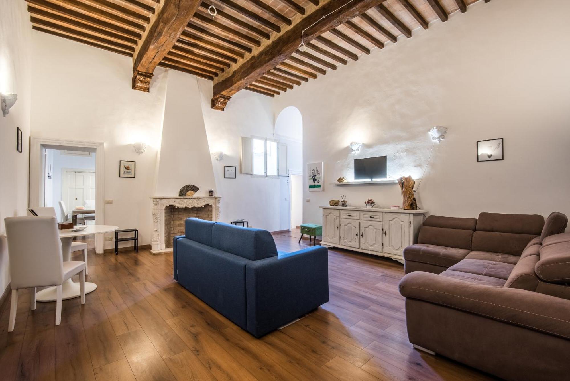 Incantevole Appartamento Banchi Di Sopra Siena Zewnętrze zdjęcie